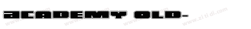 Academy Old字体转换
